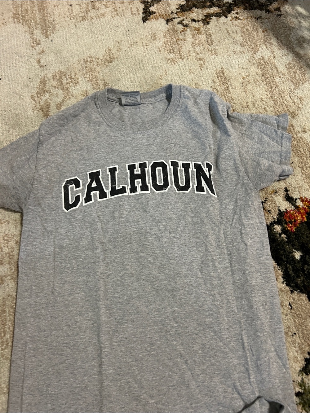 Graphic Tee - Gray Men's Crewneck Shirt